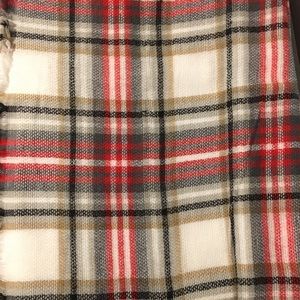 Plaid Blanket Scarf